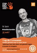 ERic van der vegt Orange the World #medestander poster  Hsum 1.0