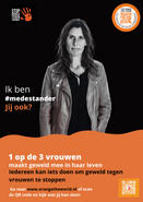 Esther Wijnen Orange the World #medestander poster  Hsum 1.0
