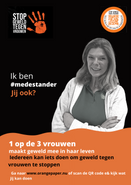 Sandra Alderding Orange the World #medestander poster  Hsum 1.0